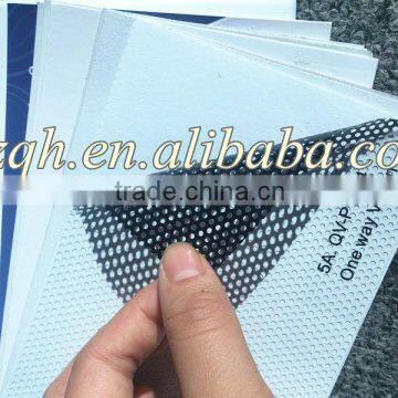 Acid-Resistant Perforated Vinyl Sticker