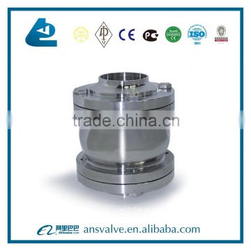 Sanitary 3 Pieces Flange Check valve