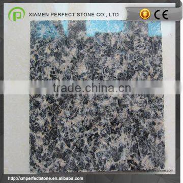 Chinese leopard skin black granite tile