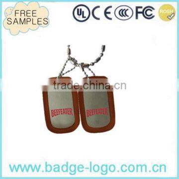 qualtity blank military dog tag for people