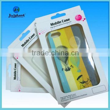 paper or plastic custom printing packaging box for iphone 6 case