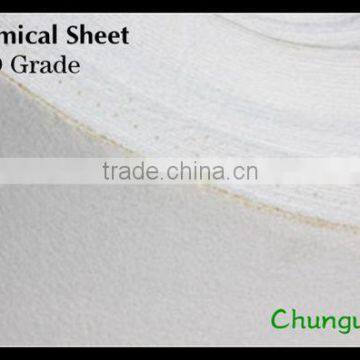 Non-woven chemical sheet for back counter, raw material for shoes making