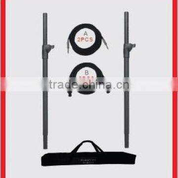 Heavy Duty Light Weight hot Sale steel Speaker Stand Set