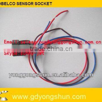 KOBELCO EXCAVATOR SENSOR SOCKET,EXCAVATOR ELECTRICAL PARTS