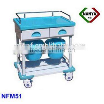 best selling hoapital used practical ABS medicla trolley