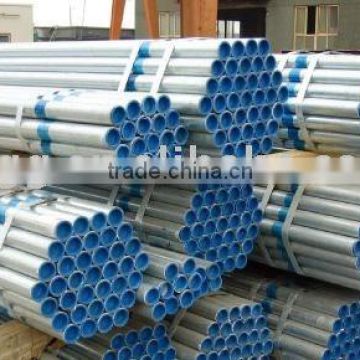 Hot dip galvanized seamless steel pipe