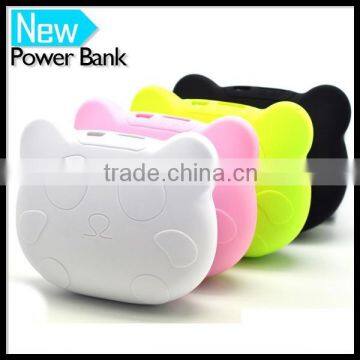 Mobile Cell Phone 5200mAh New Happy Cat Power Bank