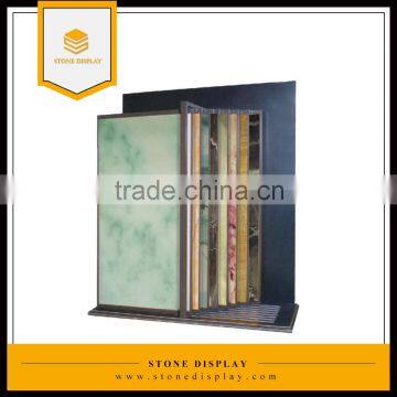 ceramic tile slab display rack stand for showroom