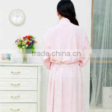 Thin Bathrobe Pink Wowen Girls Robe Summer Garments photo-2