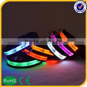 pet accessories led collar dog, dog collar with led lights