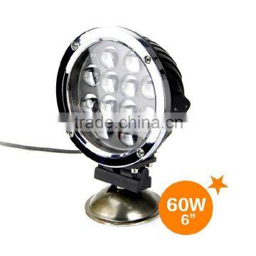 Auto Parts Round 60w Led Work Light Offroad LED Work Lamp,4X4 Led Light 60w Led Driving Light Led Headlight photo-3