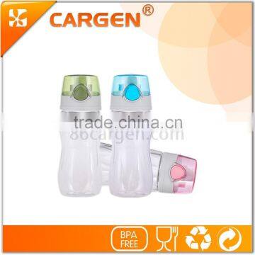 Custom Logo Flip Lid Kids Clear Sport Water Bottle photo-2
