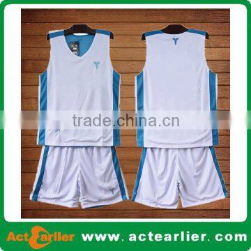 plain white basketball jersey