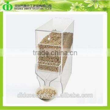 DDW-0183 Trade Assurance Modern Acrylic Bulk Cereal Dispenser