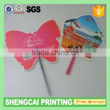 Custom Cheap Advertising Plastic Hand Fan For Promotion