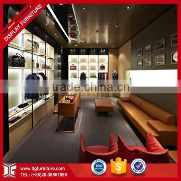 High-end modern retail garment shop interior design