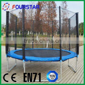 Modern Cheap Round Trampoline With Ladder and Enclosure