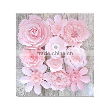 Hot Sale Wedding Decoration big Wall Paper Flowers