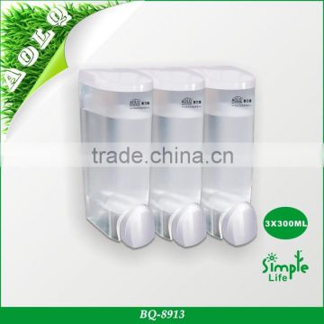 New Product Bulk from China Triple Liquid Soap Dispenser Wall Mounted