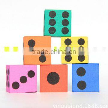 Diy dice new design eva stationery kids toy stamps