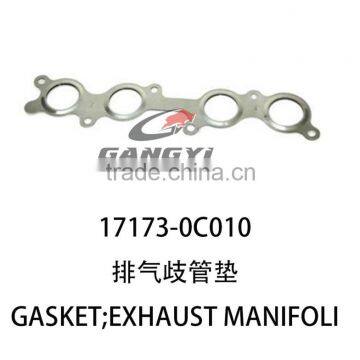 2014 best selling exhaust manifold gasket 17173-0C010 of toyota hilux diesel pickup 4*4