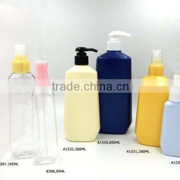 200ml transparent perfume bottle sprayer pump