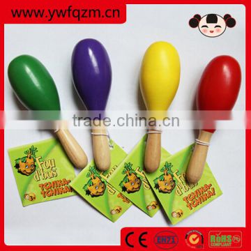 Cheap all kinds wooden baby maracas