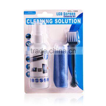 Cheapest 3in1 OPULA lcd screen cleaning kit laptop with MSDS