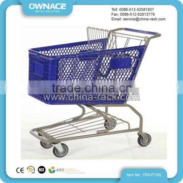 Colourful style wholesale wal-mart folding shopping cart