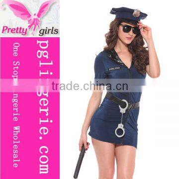 Hot Sales Black Sexy Women Costume Sexy Police Woman Costumes for Girls photo-4