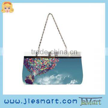 Custom printing MOQ free evening bag