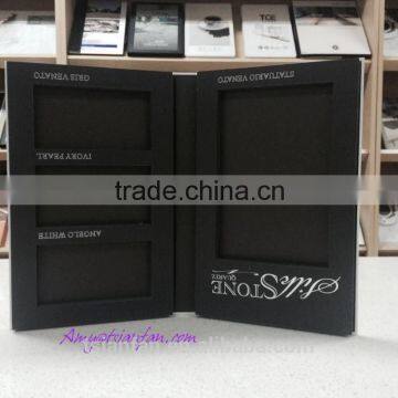 custom cardboard marble display sample folder
