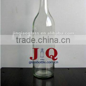 1000ml round glass spirit bottle