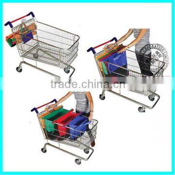 2015 Promotional Cheap Supermarket Shopping Cart Bags