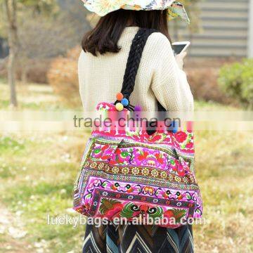 Top Quality Embroidered Shoulder Bag Vietnam Embroidery Bags