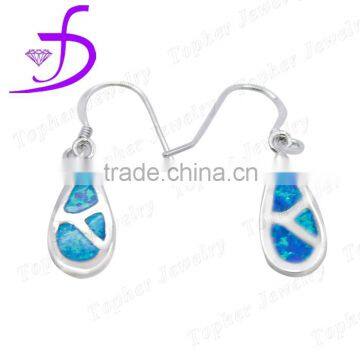 wholesale 925 sterling silver hook earrings opal earrings new design 2016