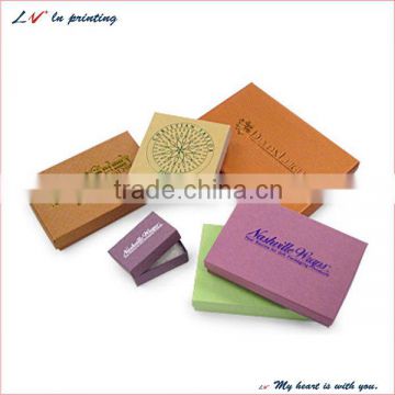 high quality custom elegant jewellery box with different size made in shanghai