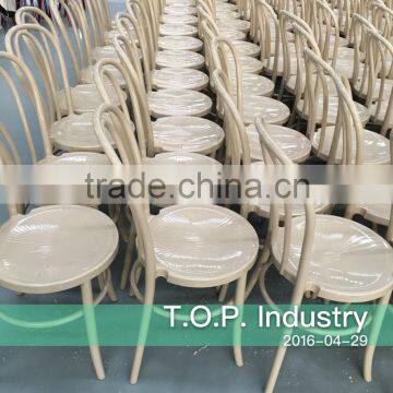Brown Plastic Thonet Chair photo-3