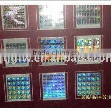hologram labels with number