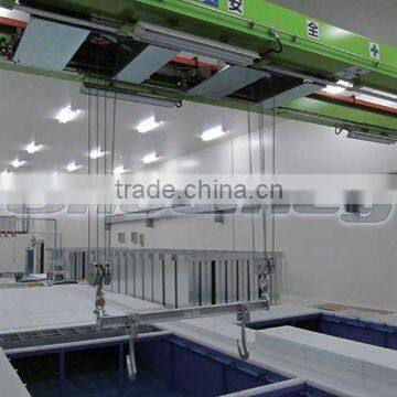 Non-containerized brine type ice block plant