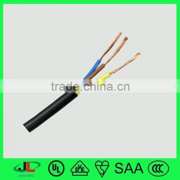 SAA 3 prong power cord, Australia 3 core electrical wires, SAA cable for home appliance