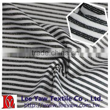 84% Polyester 8% Silver Rulex 8% Spandex Jersey Fabric With Permanent Wicking