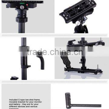 Factory Supply LAING M30PII Dslr Camera Stabilizer Steadycam With Carbon Fiber Handheld and Double Handle Arms photo-4