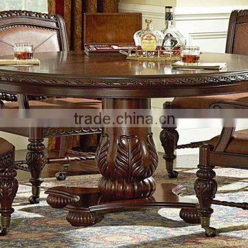 restaurant retro carved dining room furniture dining table