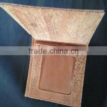 Offering New Arrive Cork Leather Men Wallets From Factory ( W34) photo-3