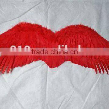 Large Feather Halloween Angel Wings 3 colors Black, White , Red 114x33cm