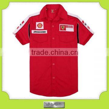 wholesale 100% polyester cheap shirts