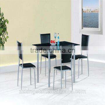 New Design Metal Dining Table Sets For Dining Room / Home Furniture