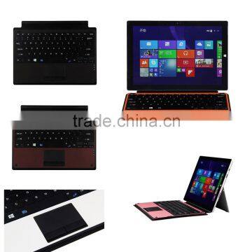 Bluetooth keyboard case with touchpad for microsoft surface pro 3