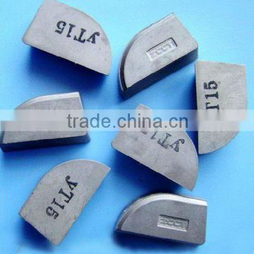 carbide brazed tips A type by good manufacturer in Zhuzhou